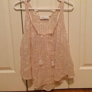 Abercrombie sheer tanktop