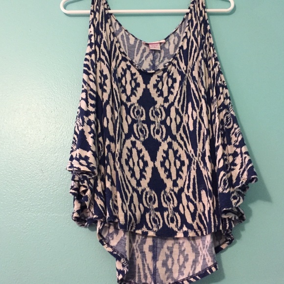 wet seal cut out blouse