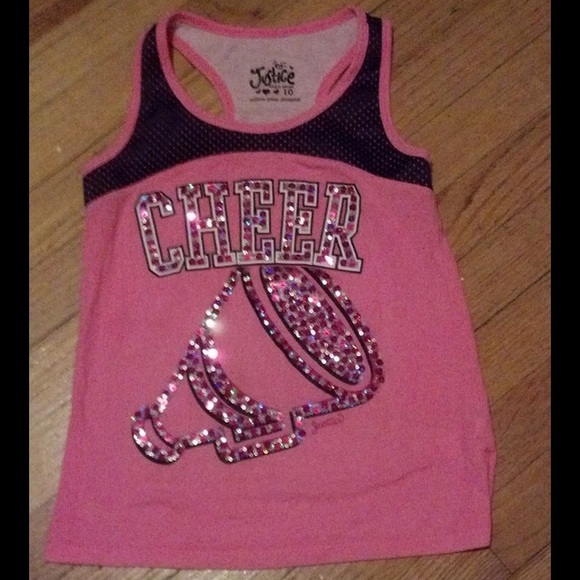 Justice cheer shirt