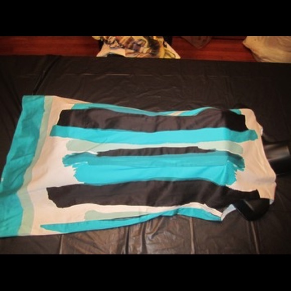 Chetta B. Brushstroke Dress - Picture 2 of 4