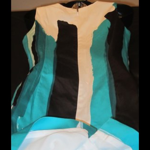 Chetta B. Brushstroke Dress - Picture 3 of 4