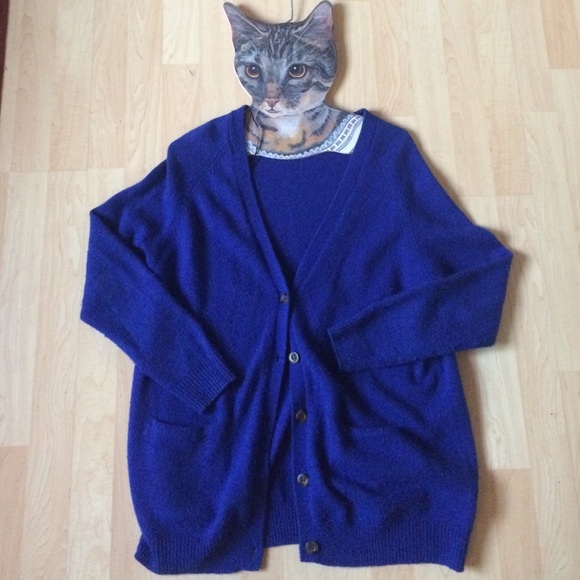 Royal Blue Cardigan