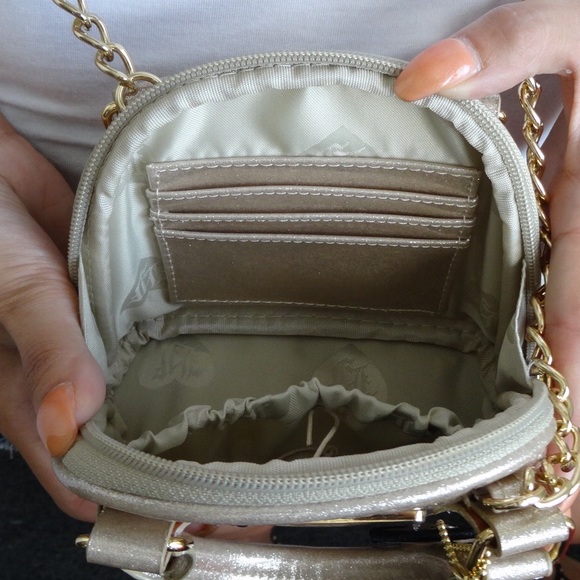 Hello Kitty Gold Micro Dome Crossbody - Picture 2 of 4