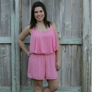 Simply Me Romper- Pink
