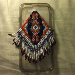 Custom Tribal Beaded iPhone 6 Case