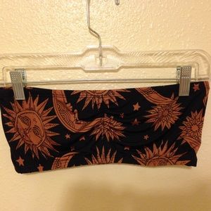 Comfy moon and sun bandeau!