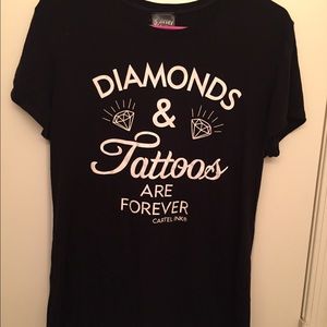 Diamonds & Tattoos are Forever shirt