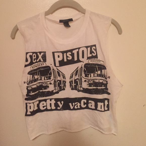 sex pistols crop top
