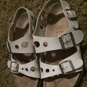 White birkenstocks