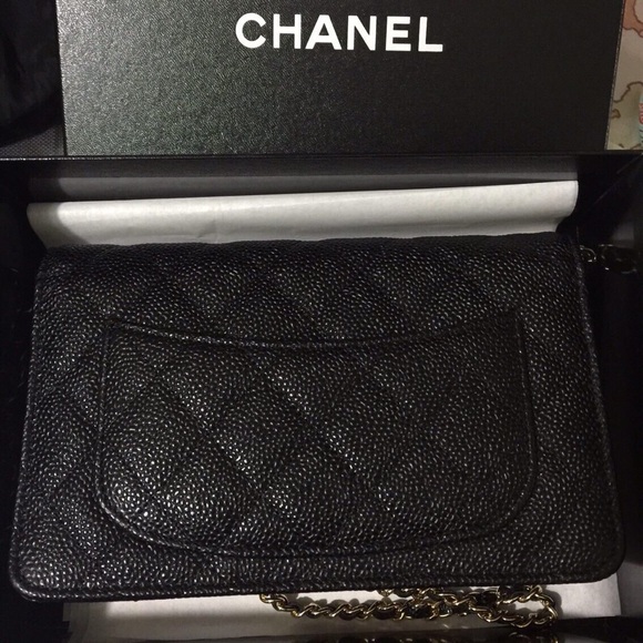 ❌SOLD❌100% Authentic CHANEL Caviar Black WOC. - Picture 4 of 4