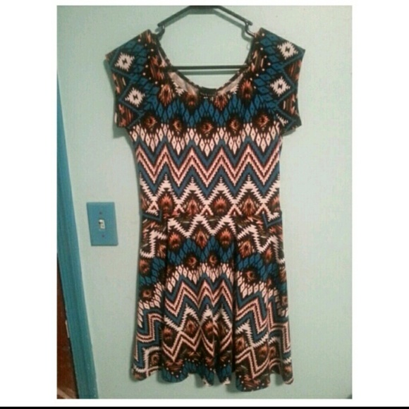 Cute Tribal Print Dress