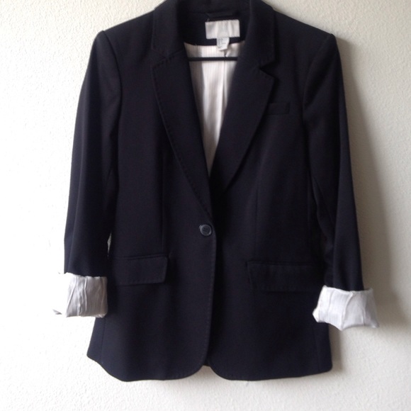 H&M Jackets & Blazers - H&M black blazer