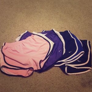 BUNDLE!!! 4 pairs of Nike Dri-Fit run shorts