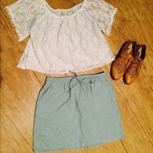 Mint skirt