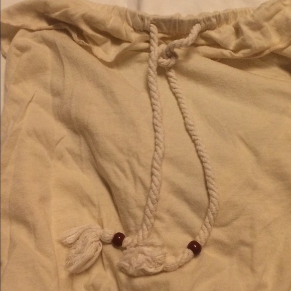 Ivory Strapless Top - Picture 3 of 3