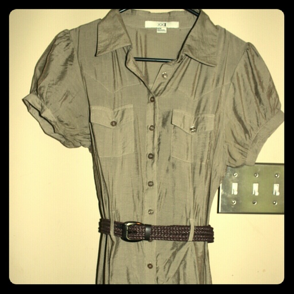 Frilly dress skirt shirt jumpsuit romper thing