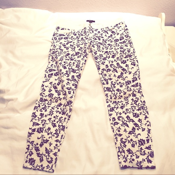China print pants