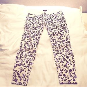 China print pants
