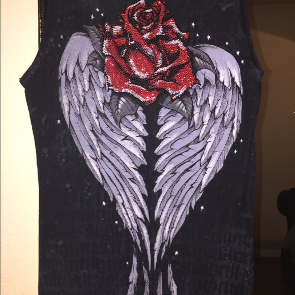 SOLD🚫Black Ribbed Tank Top🚫 - Picture 2 of 4