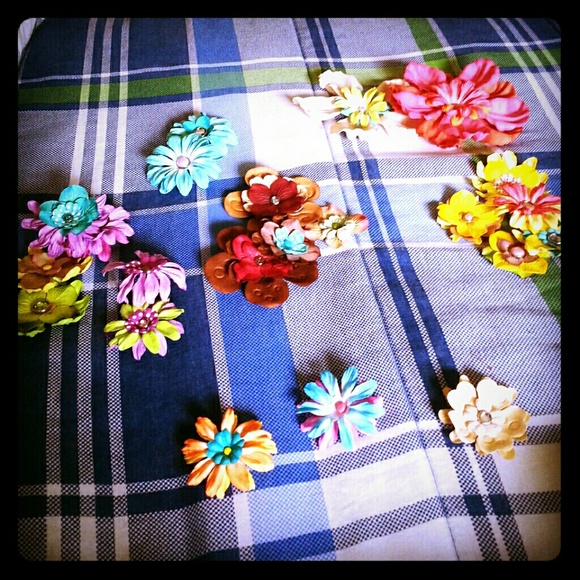 Hair flowers and head bands