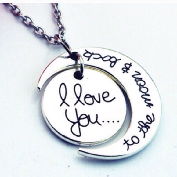 Jewelry - "I Love You To The Moon & Back" Necklace