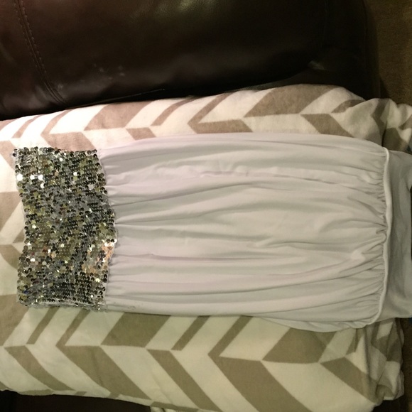 Sparkling top silver white