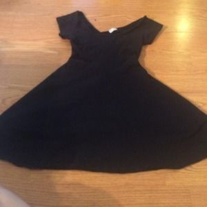 Brandy Melville Black Skater dress