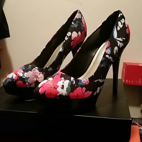 Floral Heels