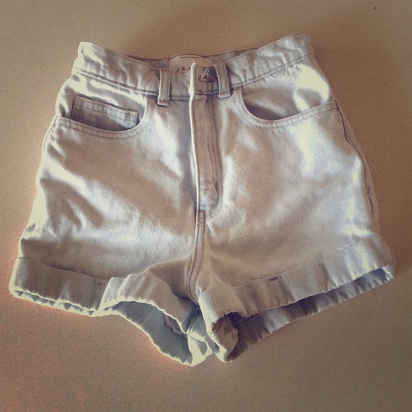 American Apparel high waisted shorts