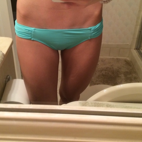 Seafoam Victoria Secret bathing suit bottoms