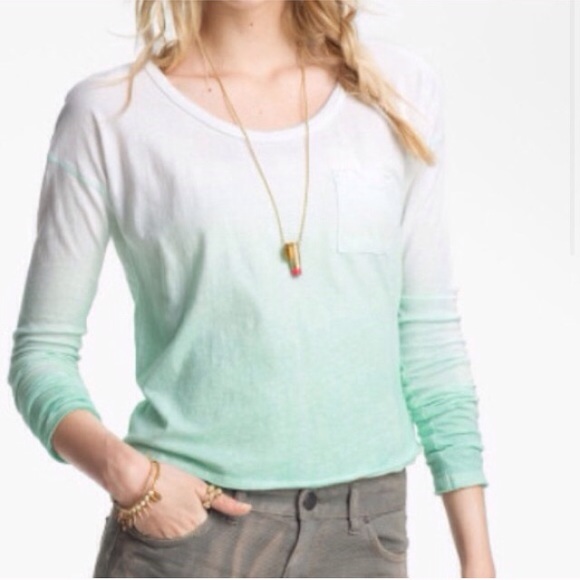 Free people tie dye top