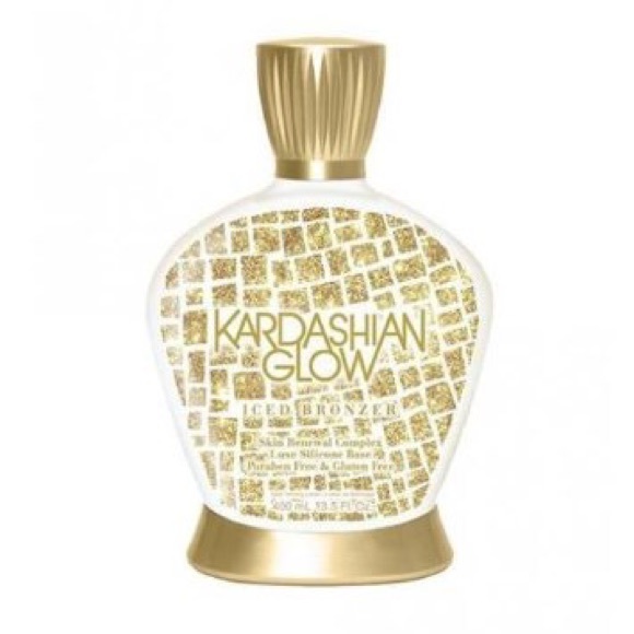 Kardashian iced broker tanning lotion