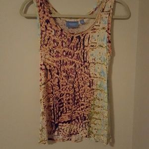 Printed Vera Wang Tank