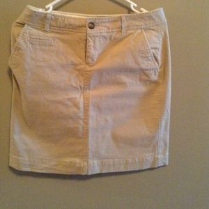 Old Navy Khaki Pencil Skirt