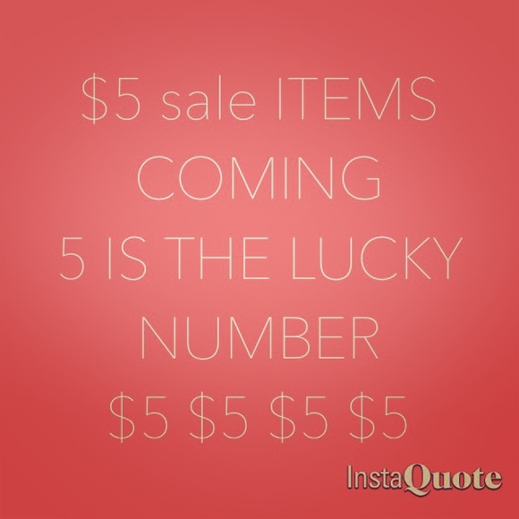 $5 items $5 items