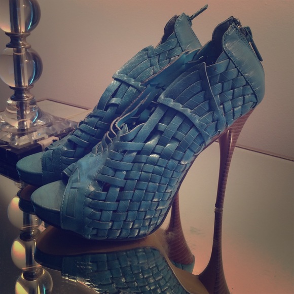 Michael Antonio Basketweave Stiletto