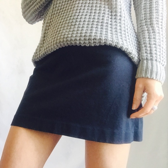 Express Black Mini skirt