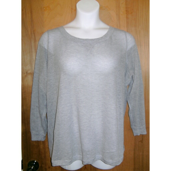 Plus size mesh top