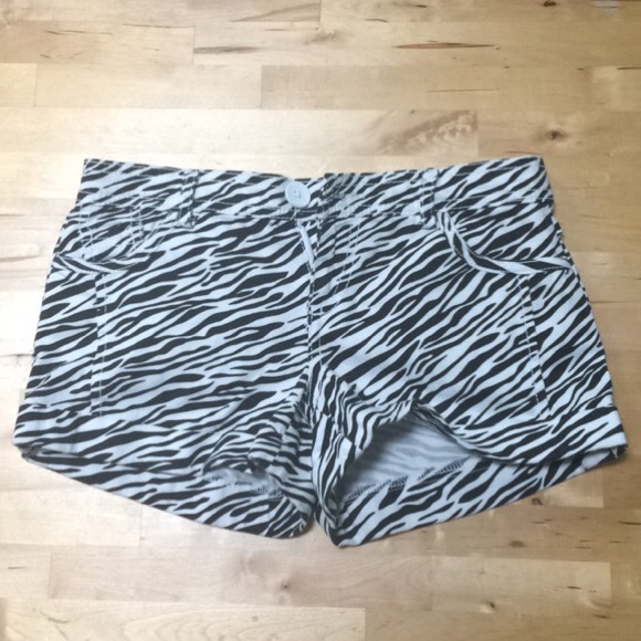 Zebra print shorts! - Picture 1 of 2