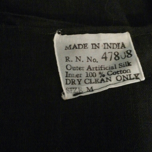 Metallic fabric vest - Picture 3 of 3