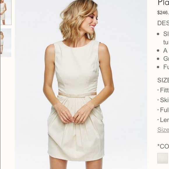 Paper crown tulip dress