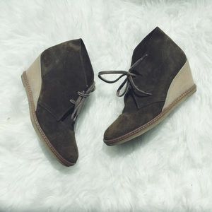 Reserved: J. Crew Suede Wedges