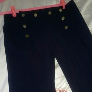 Worn once! High Waisted Sailor Pant