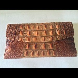 Brahmin Leather Clutch Wallet