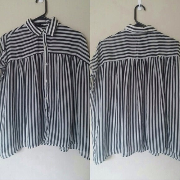 Monochrome sheer tank