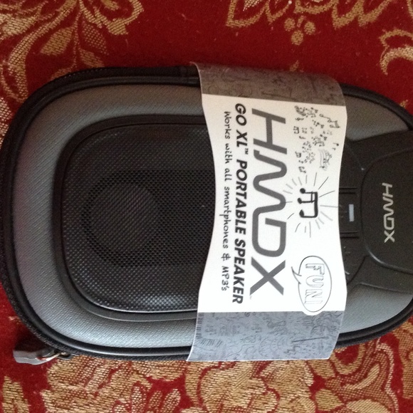 Portable speaker.... Have in black and orange