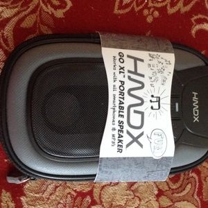 Portable speaker.... Have in black and orange