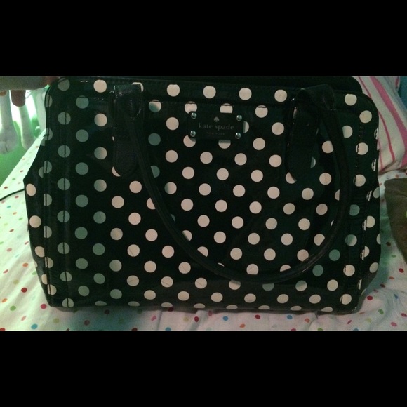 Large Polka dot authentic Kate Spade