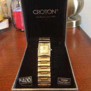 BRAND NEW NEVER TOUCHED CROTON WATERPROOF WATCH
