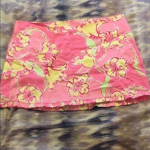 Lilly Pulitzer flower skirt